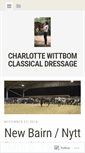 Mobile Screenshot of charlottewittbom.com